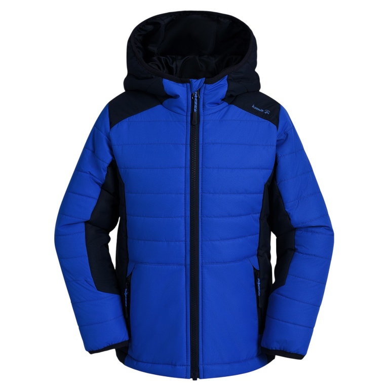 Kamik quilted jacket Nell (all-season jacket, windproof, reflective) blue/dark blue boys
